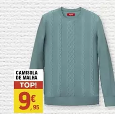 Oferta de Camisola De Malha por 9,95€ em E.Leclerc