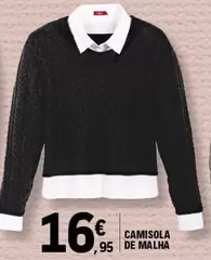 Oferta de Camisola De Malha por 16,95€ em E.Leclerc