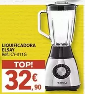 Oferta de Liquificadora Elsay por 32,9€ em E.Leclerc