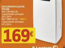 Oferta de Delba - Desumidificador por 169€ em E.Leclerc