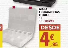 Oferta de ITOOLS - Mala Ferramentas por 4,95€ em E.Leclerc