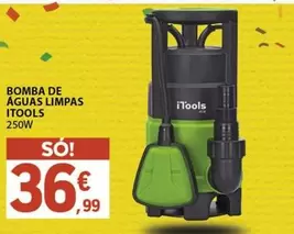 Oferta de ITOOLS - Bomba De Águas Limpas por 36,99€ em E.Leclerc