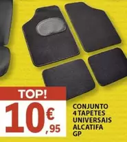 Oferta de Conjunto 4 Tapetes Universalis Alcatifa por 10,95€ em E.Leclerc