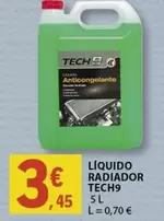 Oferta de Liquido Radiador Tech9 por 3,45€ em E.Leclerc