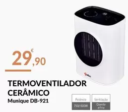 Oferta de Termoventilador Ceramico por 29,9€ em E.Leclerc