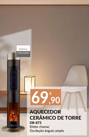 Oferta de Torre - Aquecedor Ceramico De por 69,9€ em E.Leclerc