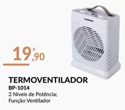 Oferta de Termoventilador Bp-1014 por 19,9€ em E.Leclerc