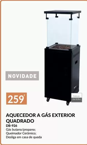 Oferta de A+ - Quecedor A Gas Exterior Quadrado por 259€ em E.Leclerc