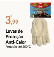 Oferta de Luvas De Proteção Anti-Calor por 3,99€ em E.Leclerc