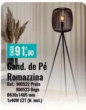 Oferta de Cand. De Pé Romazzina por 91,9€ em E.Leclerc