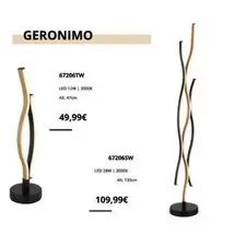 Oferta de Geronimo - 67206tw por 109,99€ em E.Leclerc