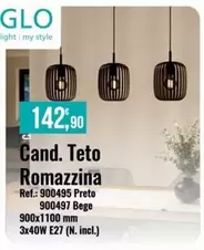 Oferta de Cand Teto Romazzina por 142,9€ em E.Leclerc