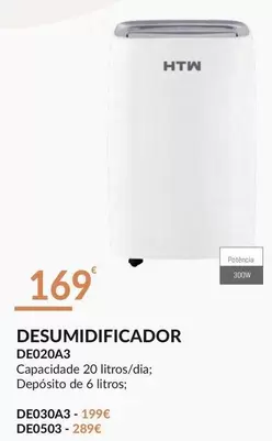 Oferta de Desumidificador por 169€ em E.Leclerc