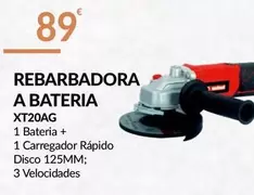 Oferta de A+ - Rebarbadora A Bateria Xt20ag por 89€ em E.Leclerc