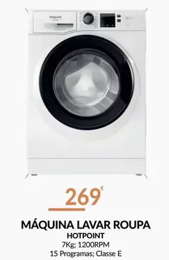 Oferta de Hotpoint - Máquina Lavar Roupa por 269€ em E.Leclerc