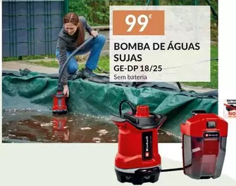 Oferta de Bomba De Águas Sujas por 99€ em E.Leclerc