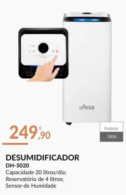 Oferta de Ufesa - Desumidificador por 249,9€ em E.Leclerc