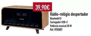 Oferta de Radio-relogio Despertador por 39,9€ em E.Leclerc