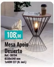 Oferta de Mesa Apoio Desierto por 108,9€ em E.Leclerc