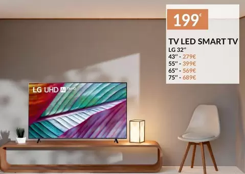 Oferta de LG - Tv Led Smart Tv por 199€ em E.Leclerc