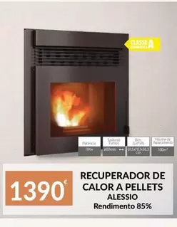 Oferta de A+ - Recuperador De Calor A Pellets por 1390€ em E.Leclerc