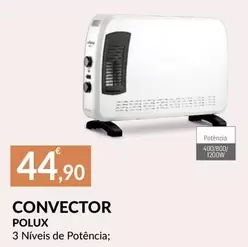 Oferta de Polux - Convector por 44,9€ em E.Leclerc