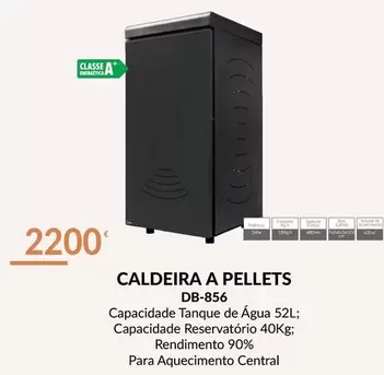 Oferta de Caldeira A Pellets Db-856 por 2200€ em E.Leclerc