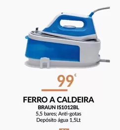 Oferta de Braun - Ferro A Caldeira por 99€ em E.Leclerc