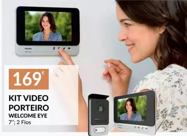 Oferta de Kit Video Porteiro por 169€ em E.Leclerc