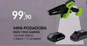 Oferta de Vito - Mini-podadora Pack 7 Ego Garden por 99,9€ em E.Leclerc