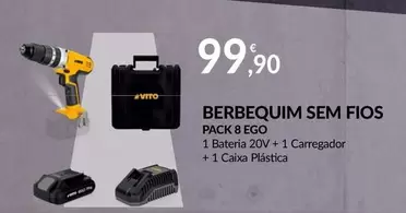 Oferta de Vito - Berbequim Sem Fios por 99,9€ em E.Leclerc