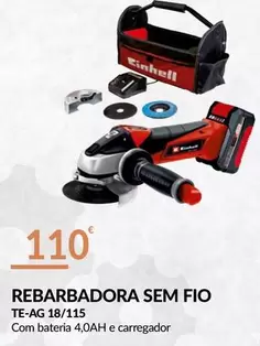 Oferta de Einhell - Rebarbadora Sem Fio por 110€ em E.Leclerc