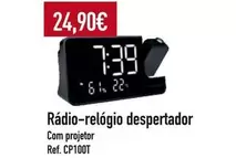 Oferta de .Com - Rídio-relógio Despertador por 24,9€ em E.Leclerc