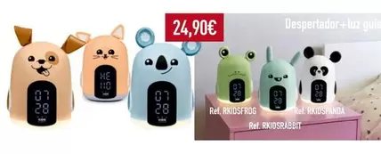 Oferta de Kidsfing - Despertador + Luz Guis por 24,9€ em E.Leclerc