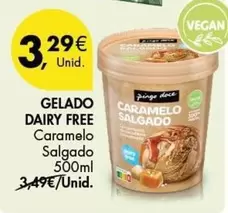 Oferta de Dairy Free - Gelado por 3,29€ em Pingo Doce