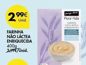 Oferta de Pingo doce - Farinha Nao Lactea Enriquecida por 2,99€ em Pingo Doce