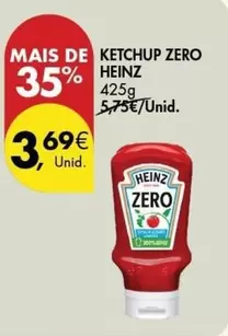 Oferta de Heinz - Ketchup Zero por 3,69€ em Pingo Doce