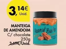 Oferta de Manteiga De Amendoim por 3,14€ em Pingo Doce