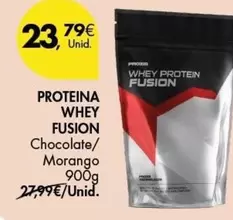 Oferta de Whey - Proteina Fusion por 23,79€ em Pingo Doce