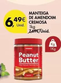 Oferta de Only - Manteiga De Amendoim Cremosa por 6,49€ em Pingo Doce