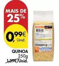 Oferta de Quinoa por 0,99€ em Pingo Doce