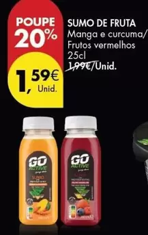 Oferta de Sumo De Fruta por 1,59€ em Pingo Doce