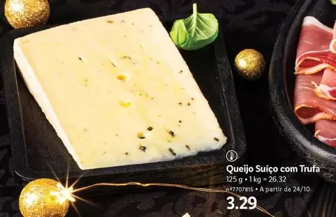 Oferta de .Com - Queijo Suíco Com Trufa por 3,29€ em Lidl