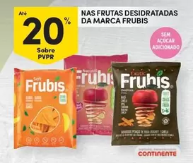 Oferta de Continente - Nas Frutas Desidratadas Da Marcaem Continente