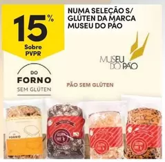 Oferta de Numa Selecao S/Gluten Da Marca Museu Do Paoem Continente