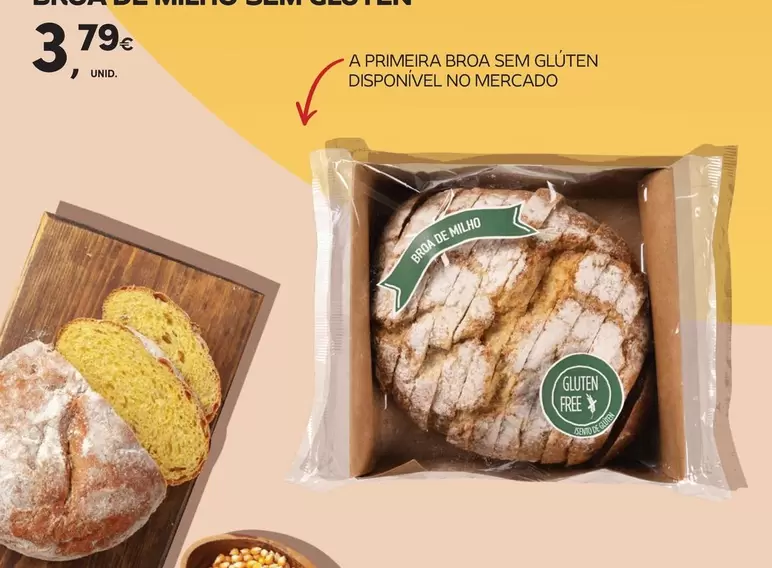 Oferta de A+ - A Primieira Broa Sem Gluten por 3,79€ em Continente