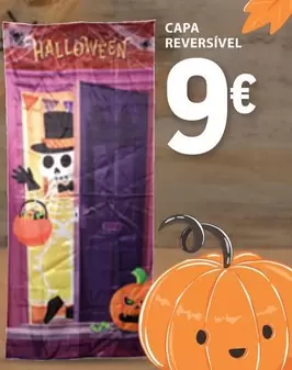 Oferta de Halloween - Capa Reversivel por 9€ em E.Leclerc