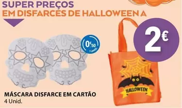 Oferta de Máscara Disfarce Em Cartão por 12€ em E.Leclerc