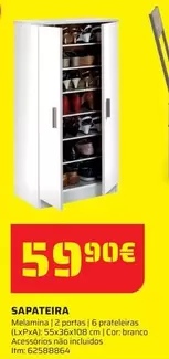 Oferta de Sapateira por 59,9€ em Bricomarché