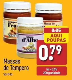 Oferta de Massas De Tempero por 0,79€ em Aldi